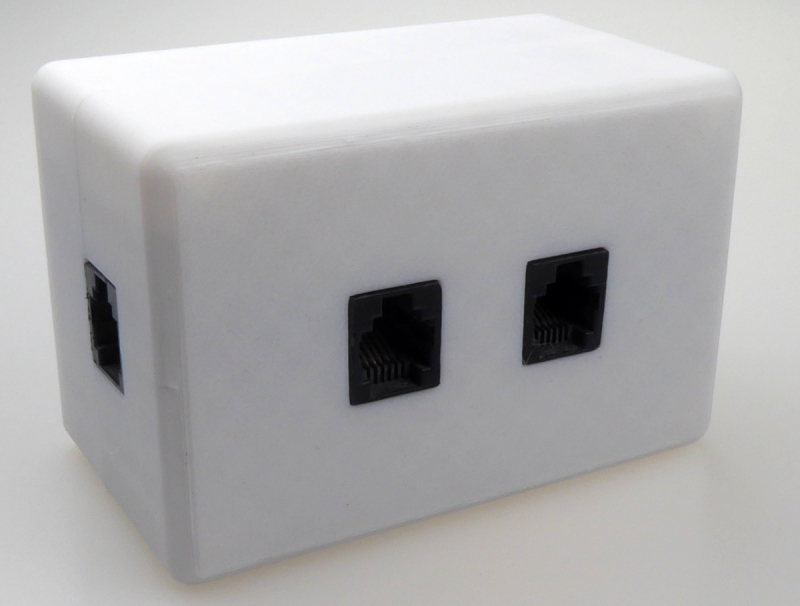 LN-Box Bausatz - neu in 3D-Druck mit 4 Buchsen – Bild 2