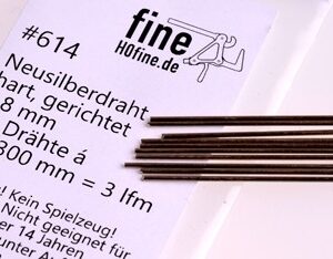 Neusilberdraht 0,8 mm