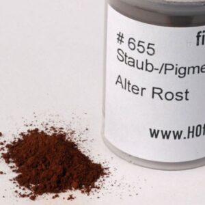 Staub-/Pigmentfarbe Alter Rost