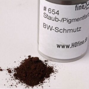Staub-/Pigmentfarbe BW-Schmutz
