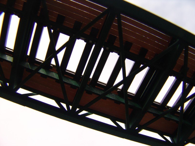Typisch österreichische Eisenbahnbrücke H0 2 Höhen und 4 Längen – Bild 9