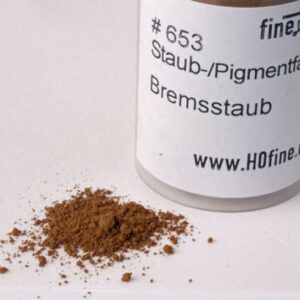 Staub-/Pigmentfarbe Bremsstaub