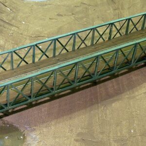 Typisch österreichische Eisenbahnbrücke H0 2 Höhen und 4 Längen