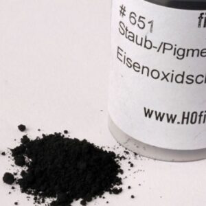 Staub-/Pigmentfarbe Eisenoxidschwarz