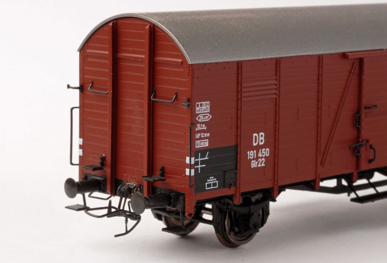 OBK für Waggons Ns mit Kupplungsbügel f. seitenbewegl. Einbau Bausatz 3 Paar (#130)