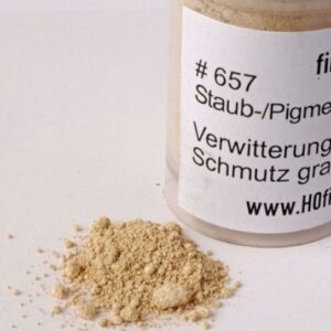 Staub-/Pigmentfarbe Verwitterung Schmutz grau