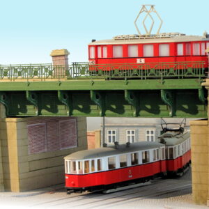 Balkenbrücke der Stadtbahn