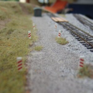 Eisenbahnkreuzungsbaken, Inhalt 6 Stück