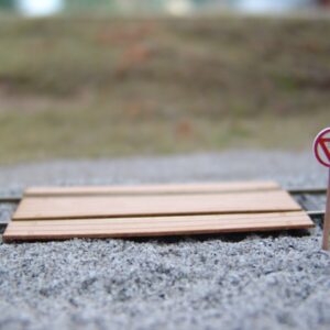 STOP Tafel alt, 4 Stück
