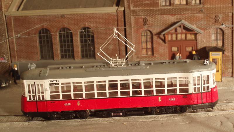 Wiener Straßenbahn Type Z Fast Fertig H0 1:87 – Bild 2
