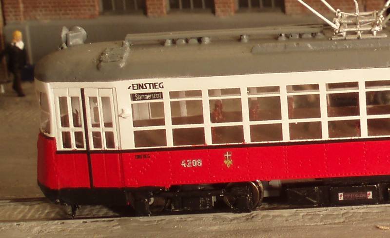 Wiener Straßenbahn Type Z Fast Fertig H0 1:87 – Bild 3