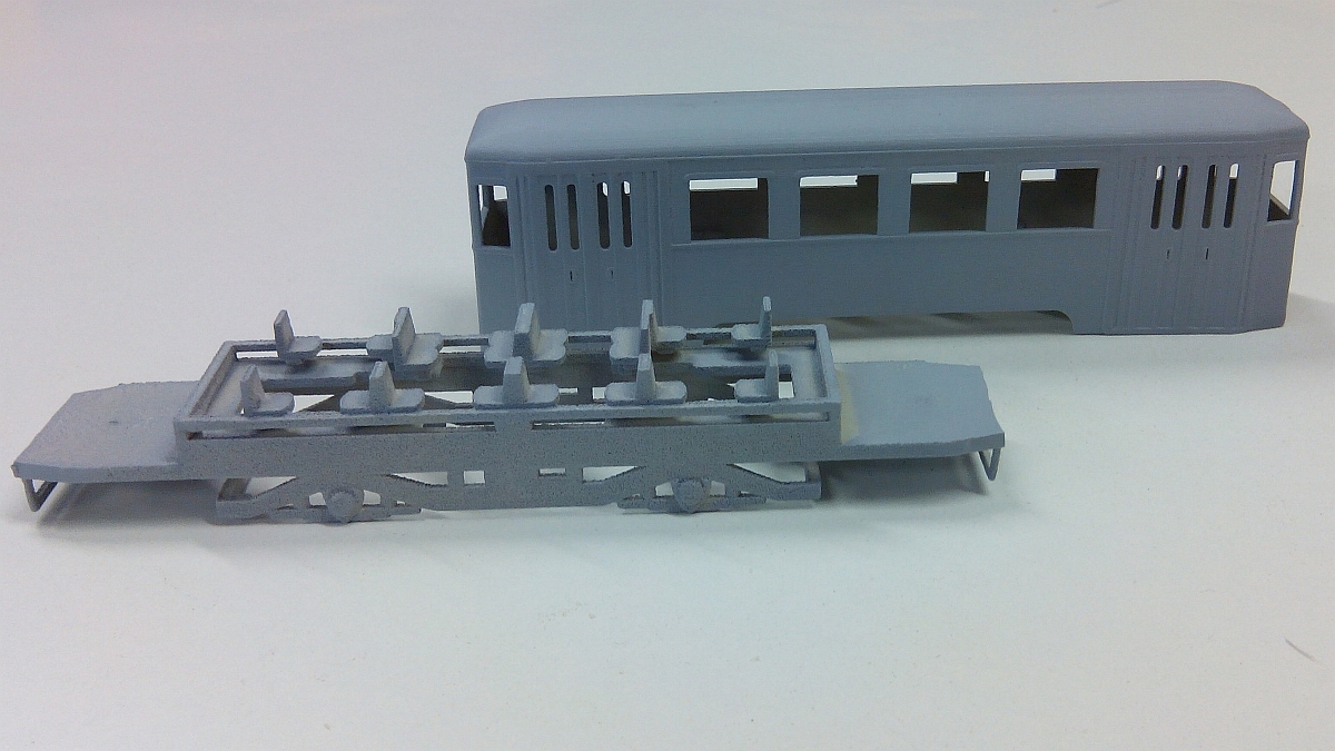 Wiener Stadtbahn Beiwagen n2 Bausatz 1:87