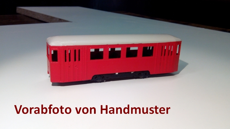 Wiener Stadtbahn Beiwagen n2 "Fast Fertig" 1:87