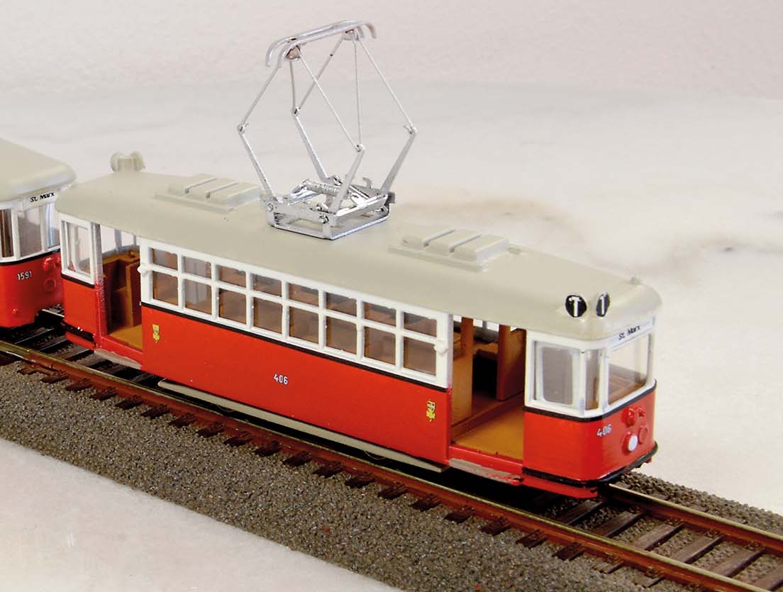 Wiener Straßenbahn Triebwagen T1 "Fast Fertig" 1:87 H0 – Bild 2