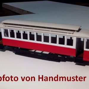 Wiener Straßenbahn Triebwagen T mit Holzverglasung "Fast Fertig" 1:87