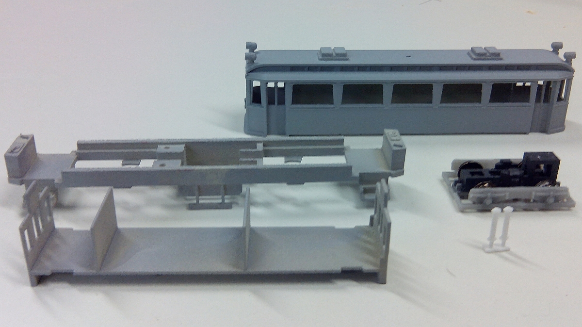 Wiener Lokalbahn WLB Hofsalonwagen Bausatz 1:87